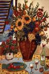 Flowers By The Window by Suzanne Etienne