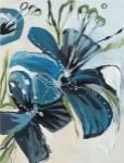 Flowers of Azure I by Angela Maritz