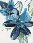 Flowers of Azure II by Angela Maritz