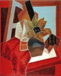 Flowers on the Table by Juan Gris