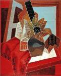 Flowers on the Table by Juan Gris