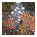 Flowery Garden by Gustave Klimt