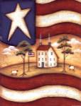 Folk Flag by Kim Lewis