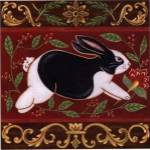 Folk Rabbit II by Vision Studios