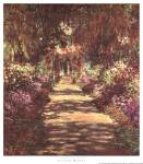 Footpath in the Garden by Claude Monet