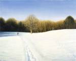 Footsteps Through the Snow by Kevin Dodds
