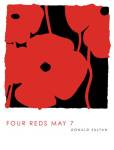 Four Reds May 7 by Donald Sultan
