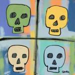 Four Skulls by Brian Nash