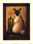 Framed Cat I by Jessica Fries