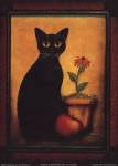 Framed Cat II by Jessica Fries