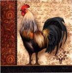 French Rooster I by Abby White