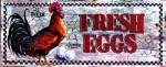 Fresh Eggs by Red Horse Signs