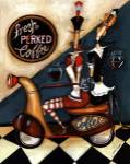Fresh Perked Coffee by Jennifer Garant