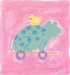 Frog Toy by Karen Anagnost