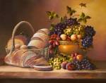Fruit and Bread by Geno Peoples