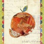 Fruit Collage IV - Orange by Courtney Prahl