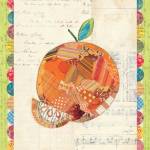Fruit Collage IV - Orange by Courtney Prahl