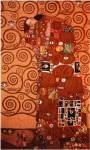Fulfillment by Gustave Klimt