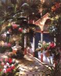 Garden Atrium l by Vera Oxley