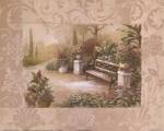 Garden Bench I by Vivian Flasch