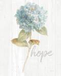 Garden Hydrangea on Wood Hope by Danhui Nai