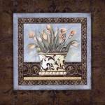 Garden Scroll I by Jo Moulton