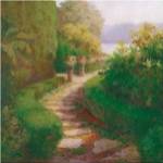 Garden Walkway by Haibin