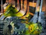 Gears and Sphere by Robert Michaels