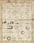 Geometric Chart I by Wild Apple Portfolio