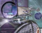 Geometric Goddess of Speed by Robert Michaels