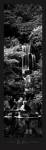 George Lambros - Garden Falls Size 12x36 by George Lambros