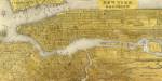 Gilded Map of NYC by Joannoo