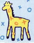 Giraffe - mini by Liz Clay