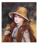 Girl and Golden Hat by Pierre-Auguste Renoir