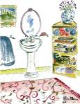 Girl Bathroom II by Julia Minasian