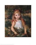 Girl with a Sheaf of Corn by Pierre-Auguste Renoir