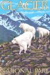 Glacier National Park Mountain Ad by Lantern Press