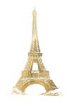 Gold Foil Eiffel Tower - Metallic Foil by Vision Studios
