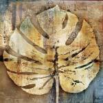 gold leaves I by Patricia Pinto
