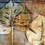gold leaves II by Patricia Pinto