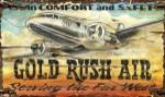 Gold Rush Air by Red Horse Signs
