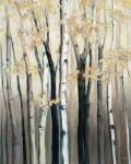 Golden Birch I by Marilyn Hageman