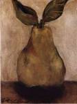 Golden Pear On Beige by Nicole Etienne