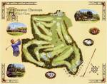 Golf Course Map-Augusta by Bernard Willington