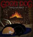 Good Dog Apres Ski Lodge I by Good Dog Studios
