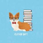 Good Dogs Corgi Bright by Moira Hershey