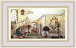 Graceful Staircase Hall in the Carolinas by Mark Hampton