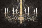 Grand Chandelier Black I by James Wiens