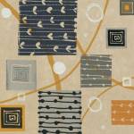 Graphic Tiles I by Wild Apple Portfolio