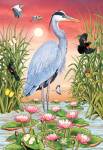 Great Blue Heron by Rosiland Solomon